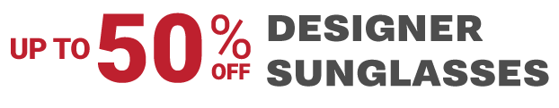 50 % OFF on Designer Sunglasses